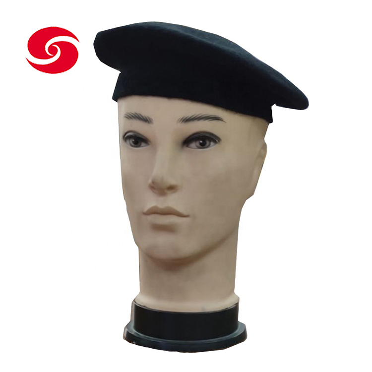 Wool Combat Military Army Beret Cap Hat