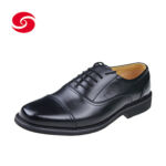 High Gloss Military Black Shining Shoes Police Officer Shoes