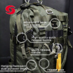Multifunctional paratrooper carrying equipment bag leak bag